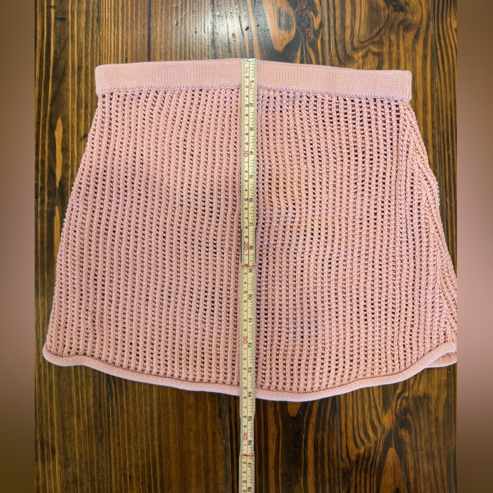 Venroy Knit Set Pink Top L Skirt M Matching Set From Australia - Picture 8 of 13